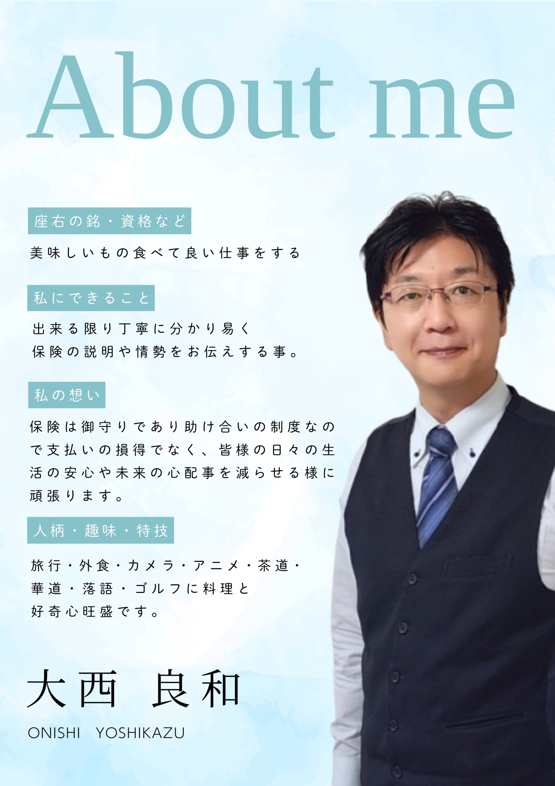 プロフィール_大阪支店_大西良和さん